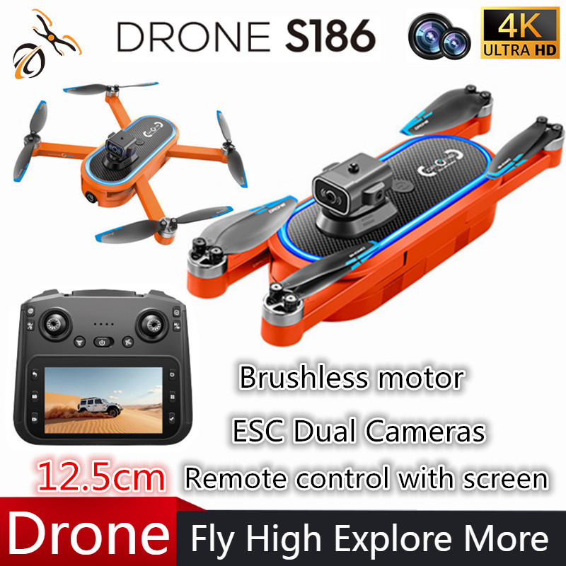 2025 S186 Drone Professional 4 - Drone Gimbal 2 Axis review and price