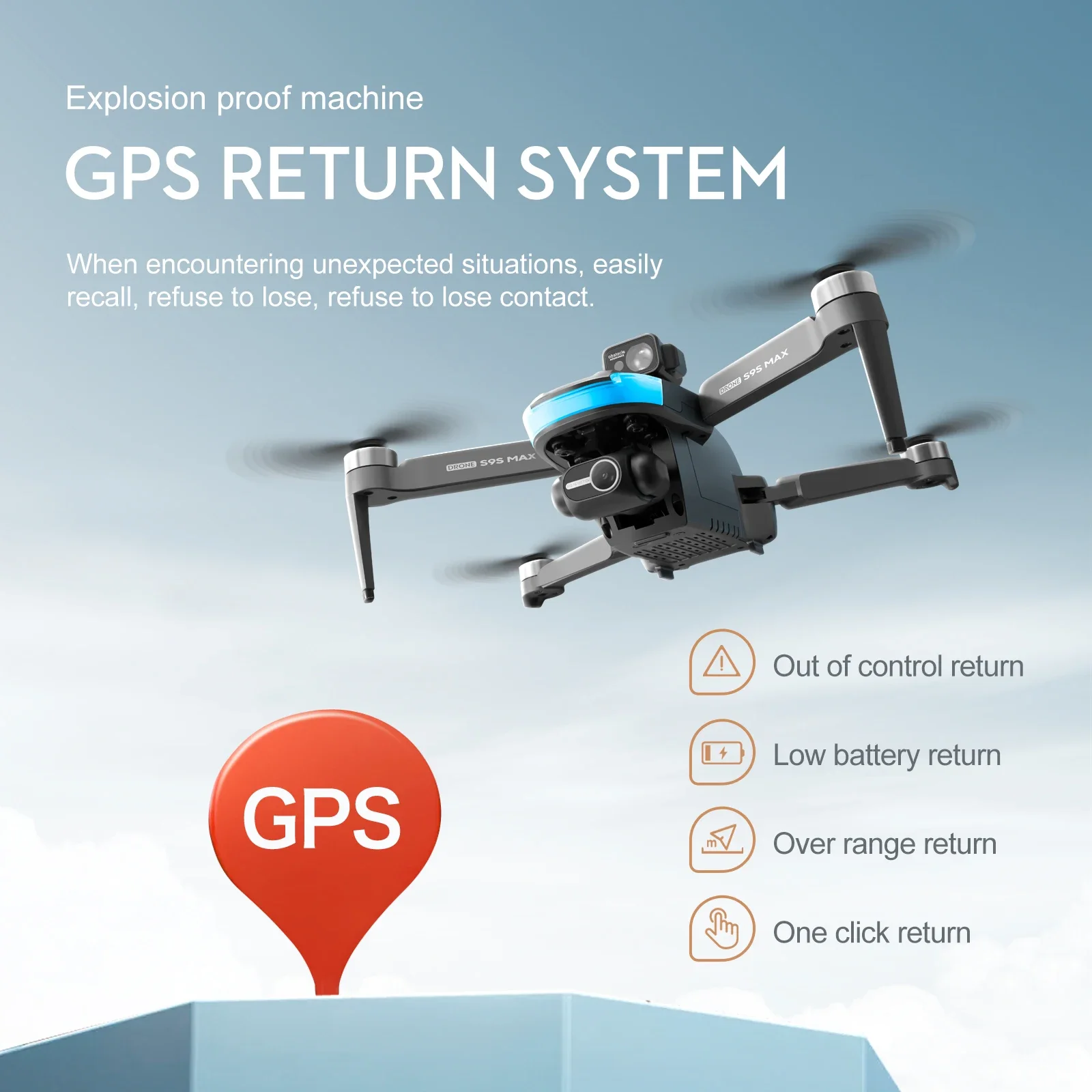 NEW S9S MAX MINI Drone 4K 2-Ax - Drone Gimbal 2 Axis review and price