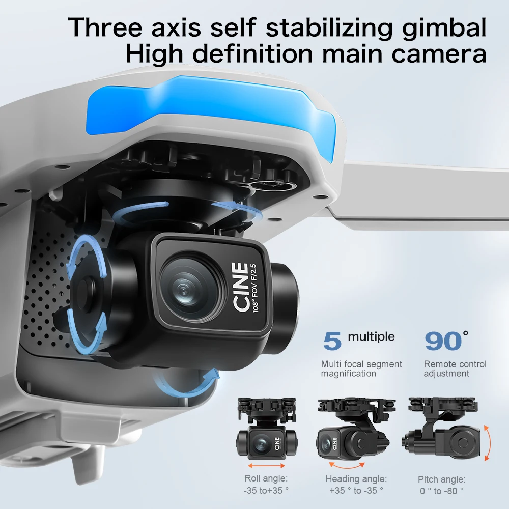 Lenovo S-X1 MAX GPS Drone 3-Ax - Drone Gimbal 3 Axis review and price