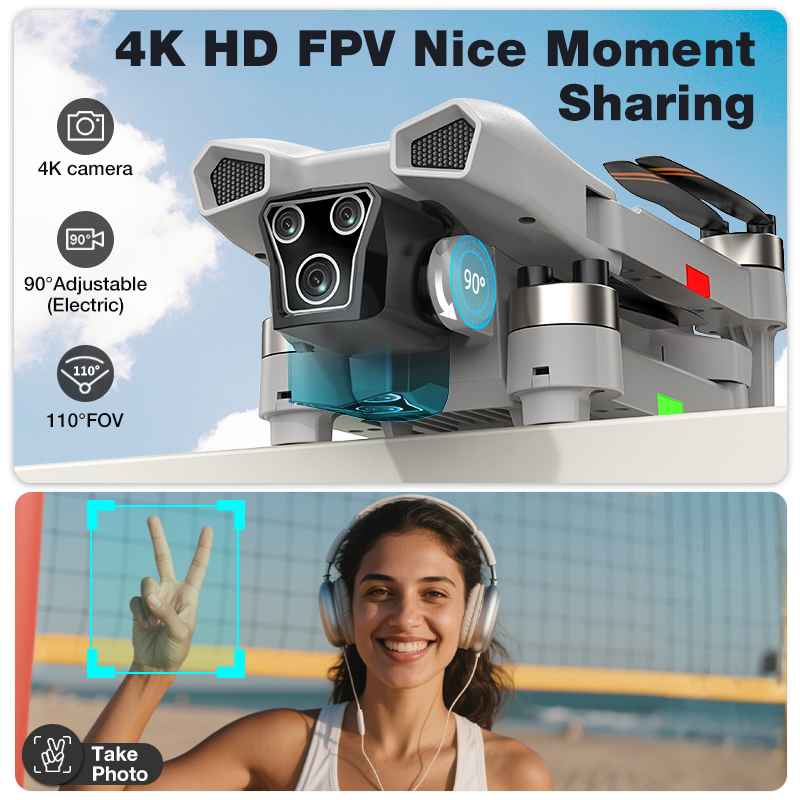 NEW Hot L017 Pro Drone Brushle - Drone Gimbal 2 Axis review and price