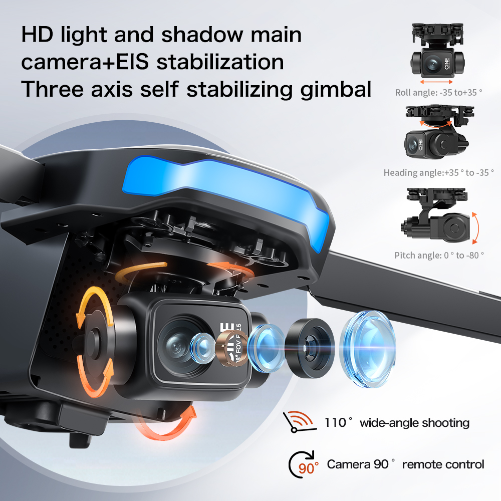 New S-X1 MAX Drone GPS 8K Prof - Drone Gimbal Mount review and price
